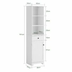 Meuble Colonne De Salle De Bain BZR17-W 27 Meuble Colonne De Salle De Bain BZR17-W -HOME24 Soldes 47886cd550904dc9a9ce982ea4587fb9