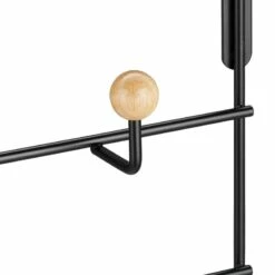 Porte-manteau Porte 10 Crochets Noir -HOME24 Soldes 48047cc9e93b4f3393d0822c8345332d