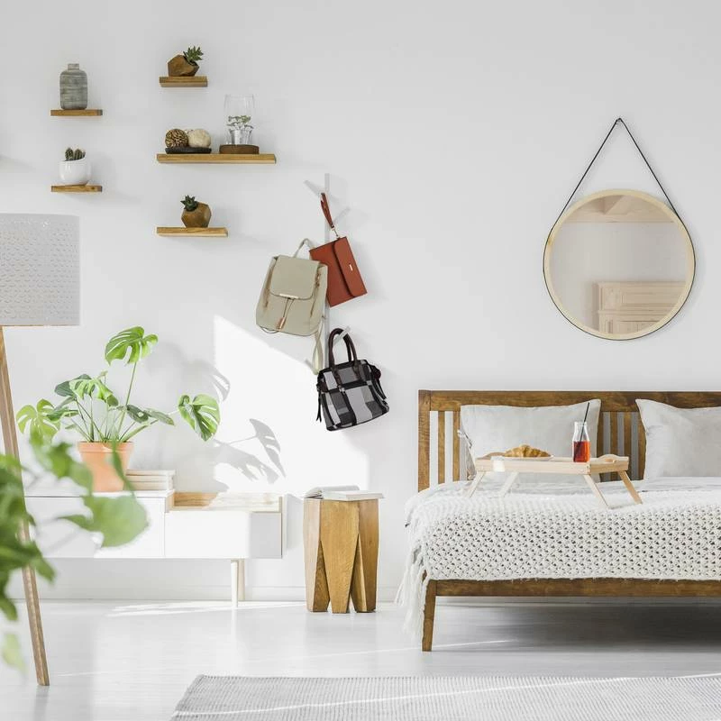 Portemanteau Blanc En Forme D’arbre 6 Portemanteau Blanc En Forme D’arbre – Image 4