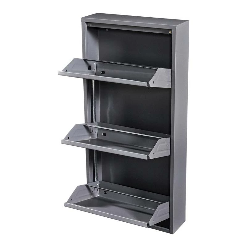 Meuble à Chaussures Sokndal à 3 Tiroirs 11 Meuble à Chaussures Sokndal à 3 Tiroirs – Image 9