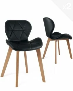 Chaises Scandinaves FATI (lot De 2)
