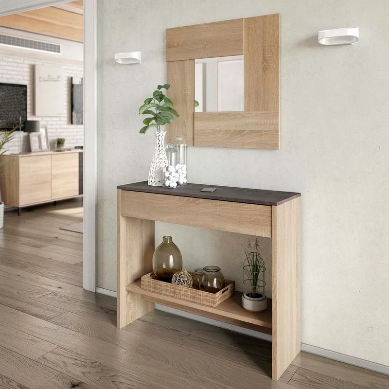 Meuble D'entrée Pablo 1 Tiroir 4 Meuble D'entrée Pablo 1 Tiroir – Image 2