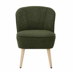 Fauteuil TIVOLI Tissu Bouclette Kaki -HOME24 Soldes 4a80d65da5f646f89eb1610f70af3dda