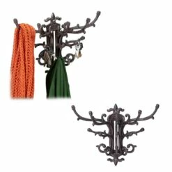 Garderobe Murale Vintage Lot De 2 Marron