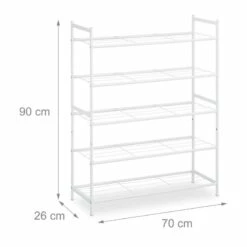 Étagère à Chaussures Empilable 5 Niveaux -HOME24 Soldes 4b0e4d6db47a4c9dbf308c0529c9a8dd