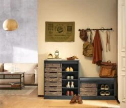 Commode à Chaussures Armoire FSB65-HG -HOME24 Soldes 4bec636bed054e23a009516fb61fc255