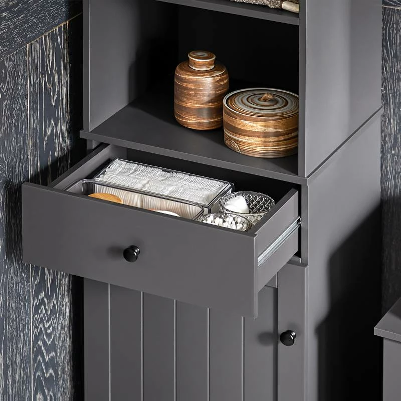 Meuble Colonne De Salle De Bain BZR17-W 17 Meuble Colonne De Salle De Bain BZR17-W – Image 15