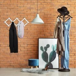 1x Garde Robe Mural En Bois Pliable -HOME24 Soldes 4d2ad89e9bc3432faa54df6e13def381 3