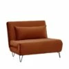 Fauteuil Convertible En Velours Rouille 2 Fauteuil Convertible En Velours Rouille -HOME24 Soldes 4f9c8c27e7be403dad9ce761d385172c