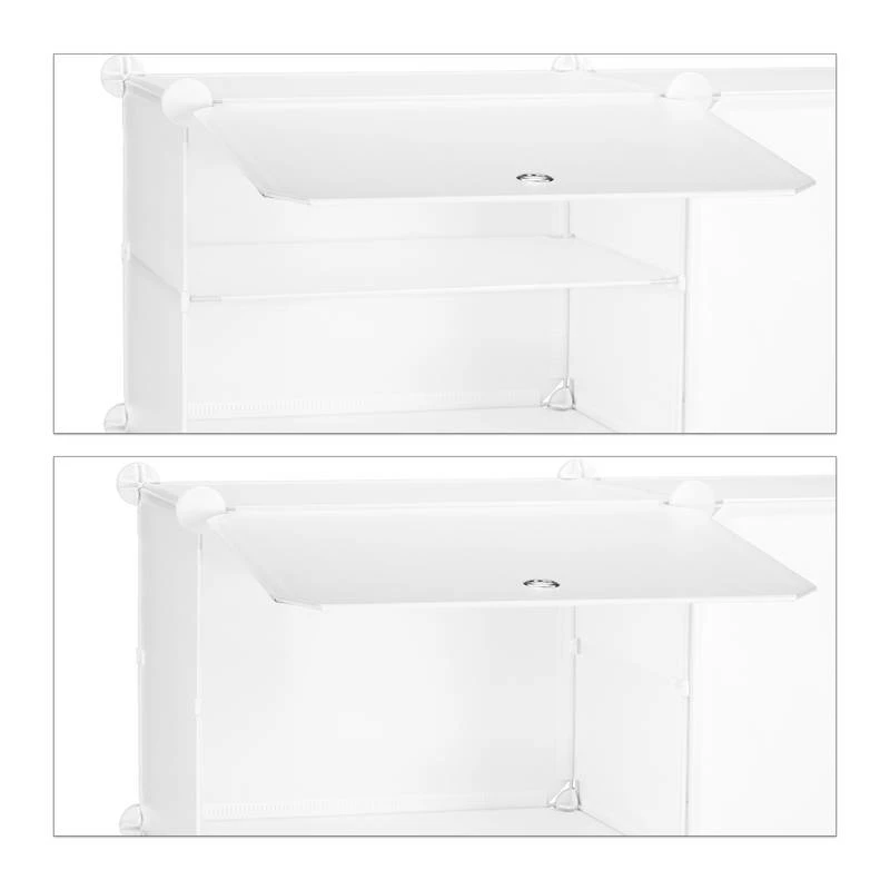 Étagère à Chaussures Blanche 8 Étagère à Chaussures Blanche – Image 6