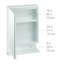 Armoire De Toilette 1Porte Miroir Prise -HOME24 Soldes 50fa50ba3fbe4d2d92da7078f1fe40cb
