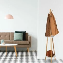 Portemanteau étagère En Bambou -HOME24 Soldes 51bc987cc5ad41efb2e1ef07a025489b