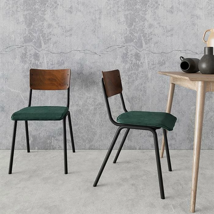 Chaise Nico (Lot De 2) 4 Chaise Nico (Lot De 2) – Image 2