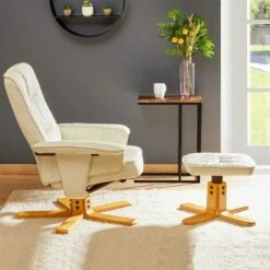 Fauteuil Relaxation + Repose-pied CHARLY -HOME24 Soldes 52d7ae42795b461784c97fa00c9749d0