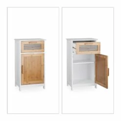 Armoire Basse Salle De Bain Blanc Bois -HOME24 Soldes 5363cd9648494ed0aea16f015532041f