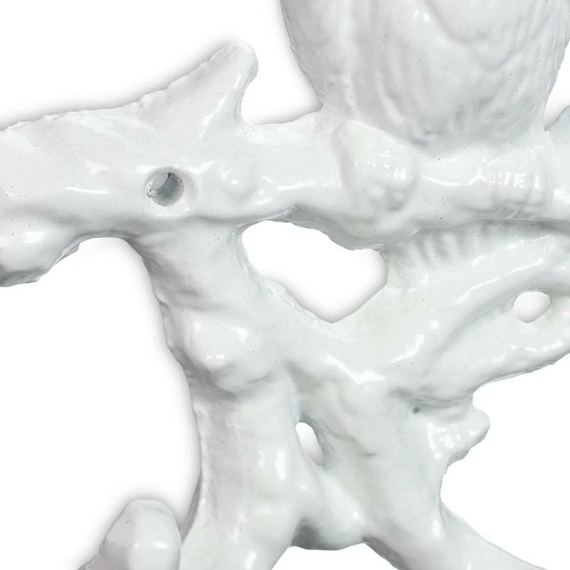 Portemanteau Blanc Design Oiseaux 7 Portemanteau Blanc Design Oiseaux – Image 5