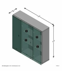 Meuble Salle De Bain 3 Portes Zamora -HOME24 Soldes 54864479485e4f07a07b71fe7c5175b5