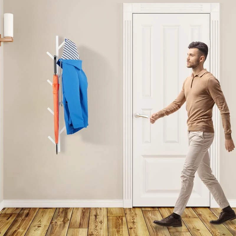 Portemanteau Blanc En Forme D’arbre 5 Portemanteau Blanc En Forme D’arbre – Image 3