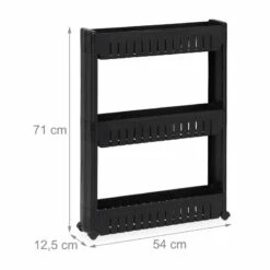 Étagère De Cuisine à Roulettes 3 Niveaux -HOME24 Soldes 56608a534442405c951351438cf33357