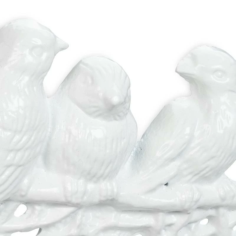 Portemanteau Blanc Design Oiseaux 8 Portemanteau Blanc Design Oiseaux – Image 6