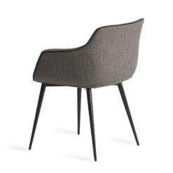 Fauteuil En Tissu Et Acier Noir -HOME24 Soldes 59ba4c6ea2534673b80d9ff3475dfe3a