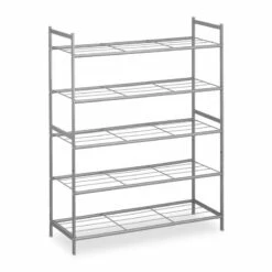 Étagère à Chaussures Empilable 5 Niveaux -HOME24 Soldes 5b87cd9e63a04b9d9e42fb3b563ceffd