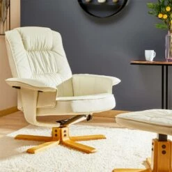 Fauteuil Relaxation + Repose-pied CHARLY -HOME24 Soldes 5bf31986a3fd48ff8f1ad0340f39537c