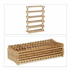 Etagère Pour Chaussures En Bambou -HOME24 Soldes 5c68e2799d904c72b53a271c428d2648