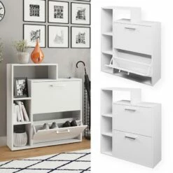 Meuble à Chaussures Orlando Blanc -HOME24 Soldes 5e469af0a0be4c11999af18039c792cb