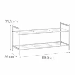 Meuble à Chaussures SANDRA 2 étages 25 Meuble à Chaussures SANDRA 2 étages -HOME24 Soldes 5fab63ade55c4743a5a94f483d30d1d2