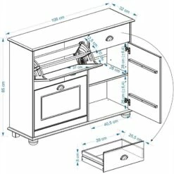 Meuble à Chaussures COLMAR -HOME24 Soldes 607306a0553243bb9b69bd70fbe5f607