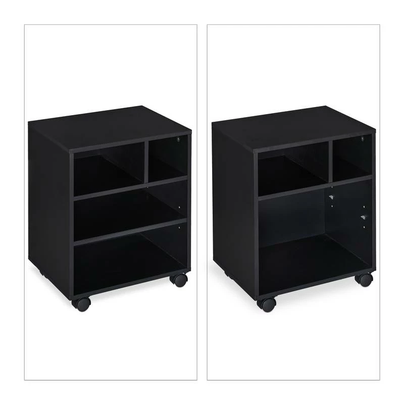 Caisson à Roulettes Noir 8 Caisson à Roulettes Noir – Image 6