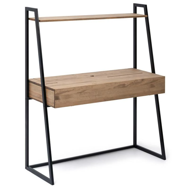 Coiffeuse 121x48x144 Cm Noir-Vieilli 3 Coiffeuse 121x48x144 Cm Noir-Vieilli