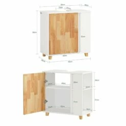 Meuble Sous Vasque BZR75-W -HOME24 Soldes 60a967adbd974277aa98ac8e8f1dc842
