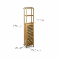 Armoire De Salle De Bain Bambou 5 étages -HOME24 Soldes 62771ceb055540269968c2f9f9e95daa