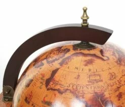 Bar De Salon Globe HWC-T874 Roulant -HOME24 Soldes 639f3b881aaf4ad1bb3e36fb5192e5bc