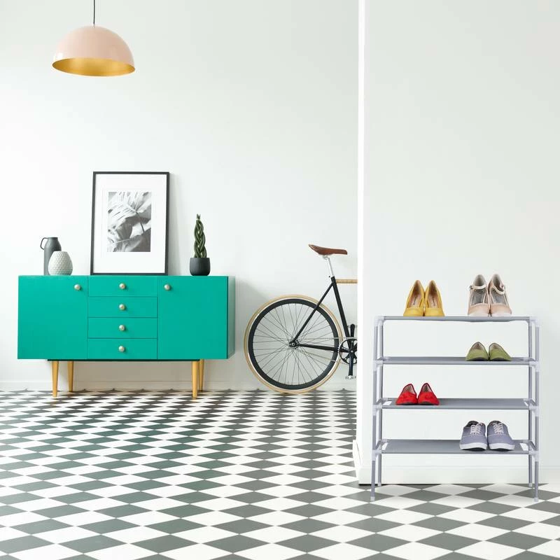 Étagère à Chaussures 4 Niveaux 6 Étagère à Chaussures 4 Niveaux – Image 4