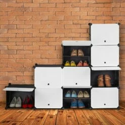 Étagère à Chaussures Noir Et Blanc 15 Étagère à Chaussures Noir Et Blanc -HOME24 Soldes 6562b1a0deef407f864029d7d2101e45