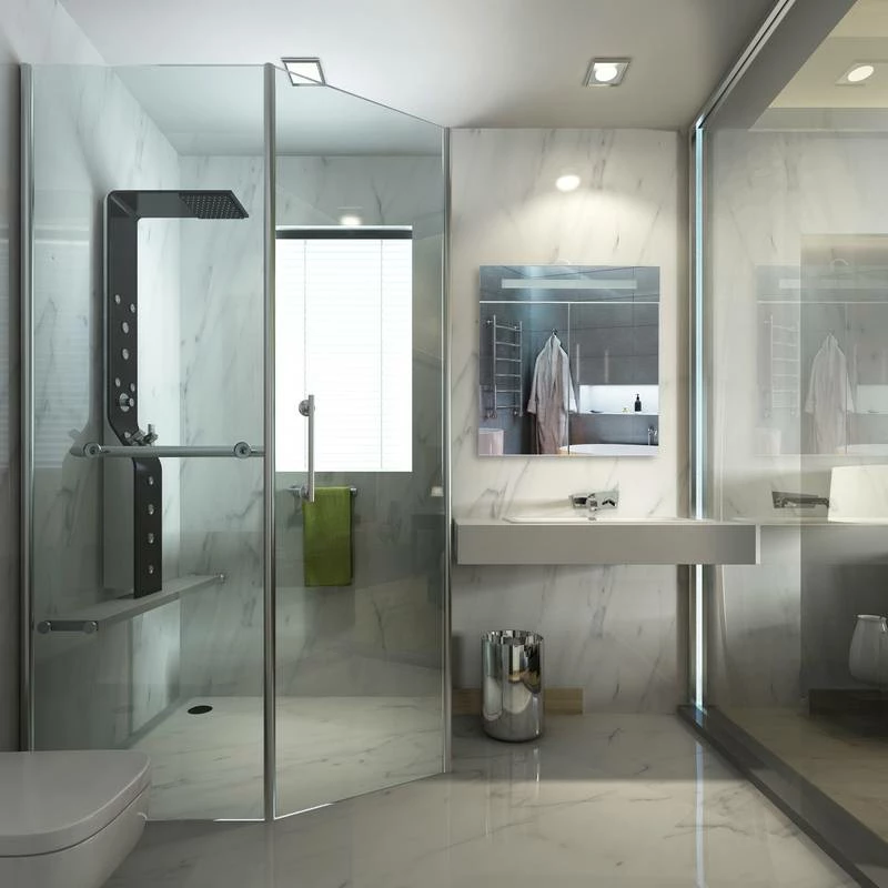 Placard De Salle De Bains à LED 2 Portes 4 Placard De Salle De Bains à LED 2 Portes – Image 2