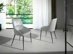 Chaise à Manger Velours Et Similicuir. -HOME24 Soldes 66afb4a3de944ac397118e6308265920