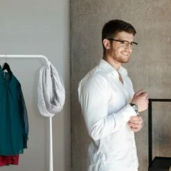 Portant Vêtement Métal -HOME24 Soldes 66c6db9b0ef94008a22d97224fb7c26c