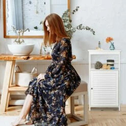 Meuble Salle De Bain 3 Compartiments -HOME24 Soldes 66c8573d22734419989c6cf819c744c8