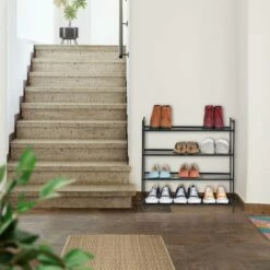 Étagère à Chaussures En Métal 4 Niveaux -HOME24 Soldes 66e8fbdf7da649eba63e46a3fd21b91d