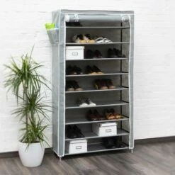 Meuble à Chaussures VALENTIN Tissu -HOME24 Soldes 68f70264064945ddbf311346b57b648f