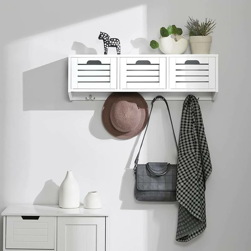 Armoire Murale Étagère Suspendue FHK19-W 5 Armoire Murale Étagère Suspendue FHK19-W – Image 3