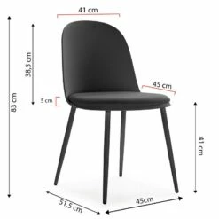 Lot De 4 Chaises Kana Blanches 41 Lot De 4 Chaises Kana Blanches -HOME24 Soldes 69aa6597bd1942c9a6a2ef2010340397