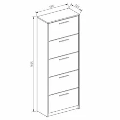 Meuble à Chaussures Gizmo 24 Meuble à Chaussures Gizmo -HOME24 Soldes 6a04015a2c5c4b9d94b3bc9bb8b6ced7