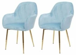 Chaise Capitonnée HWC-F18 (lot De 2)