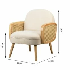 Fauteuil CALVI -HOME24 Soldes 6ba0fa256ed9447fa48434259b6afb09