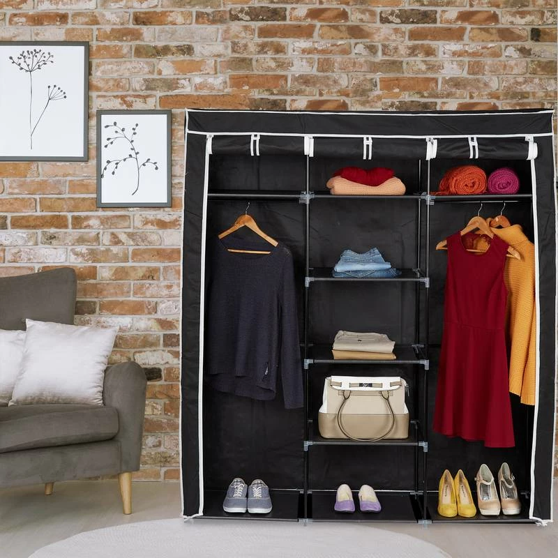 Penderie En Tissu, 9 Compartiments XXL 21 Penderie En Tissu, 9 Compartiments XXL – Image 19